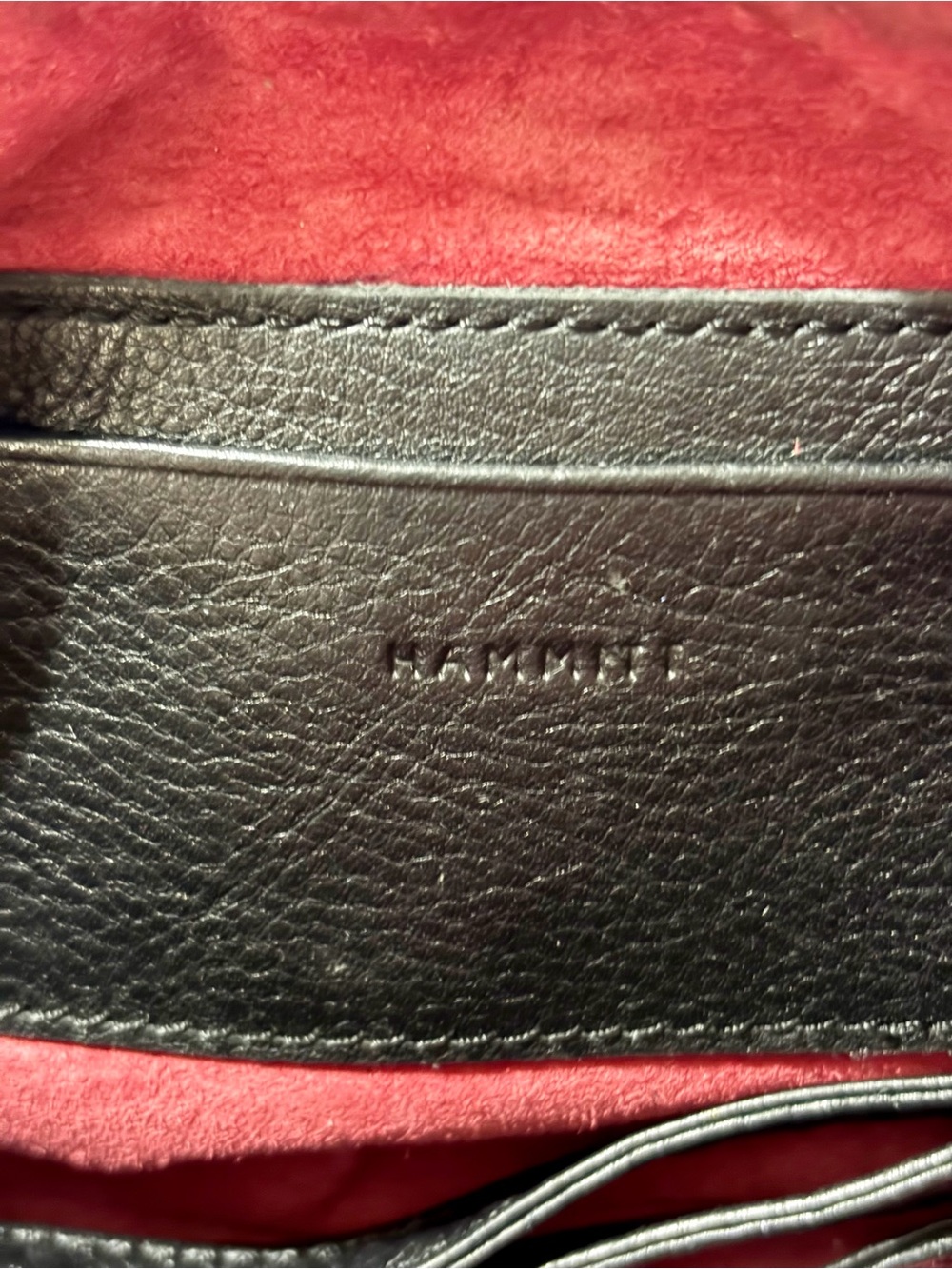 Hammitt Daniel Crossbody Clutch in Chaparral Raffia and gunmetal hardware - Picture 7 of 12